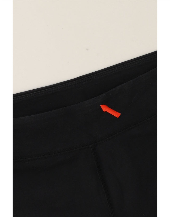 UNDER ARMOUR Womens Graphic Leggings UK 14 Medium  Black Vintage Under Armour and Second-Hand Under Armour from Messina Hembry 