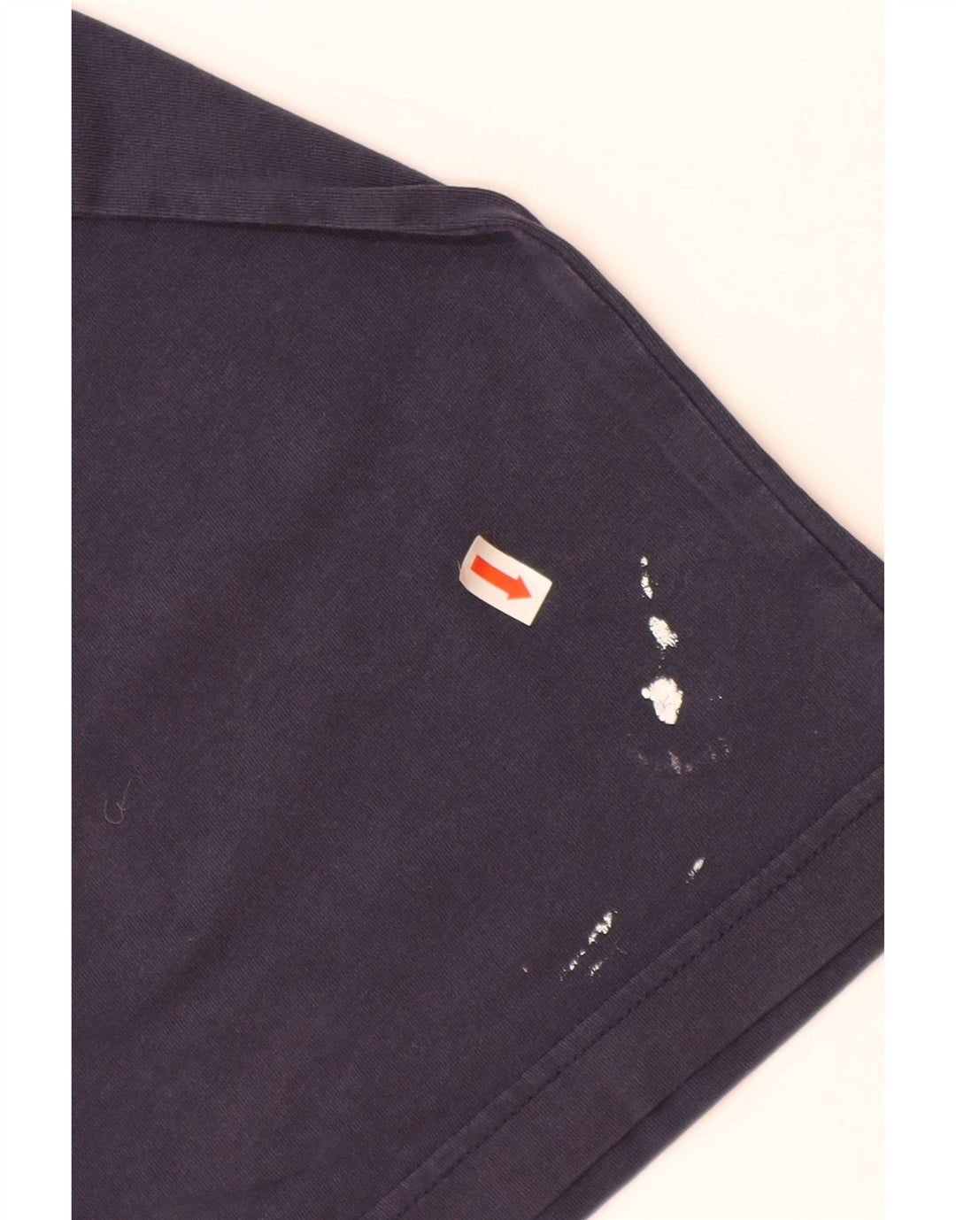 TOMMY HILFIGER Мужская футболка из хлопка темно-синего цвета среднего размера