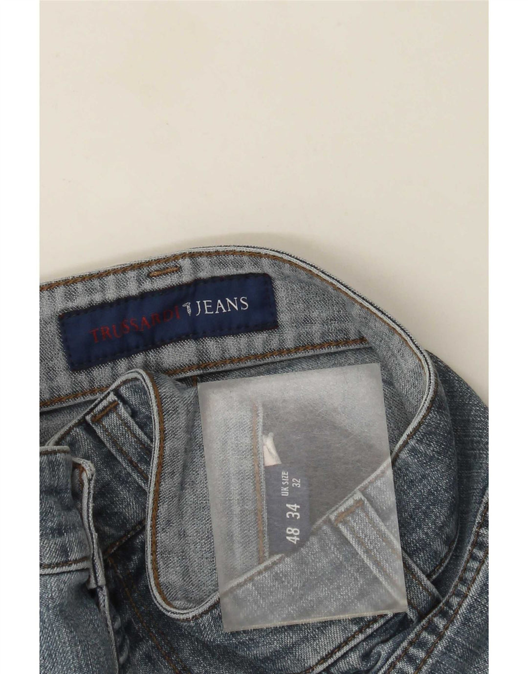 Женские прямые джинсы Trussardi W32 L32 синие