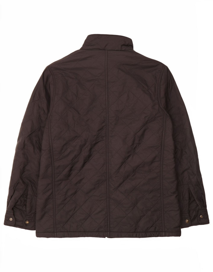Мужская стеганая куртка Barbour UK 42 XL черная из полиамида