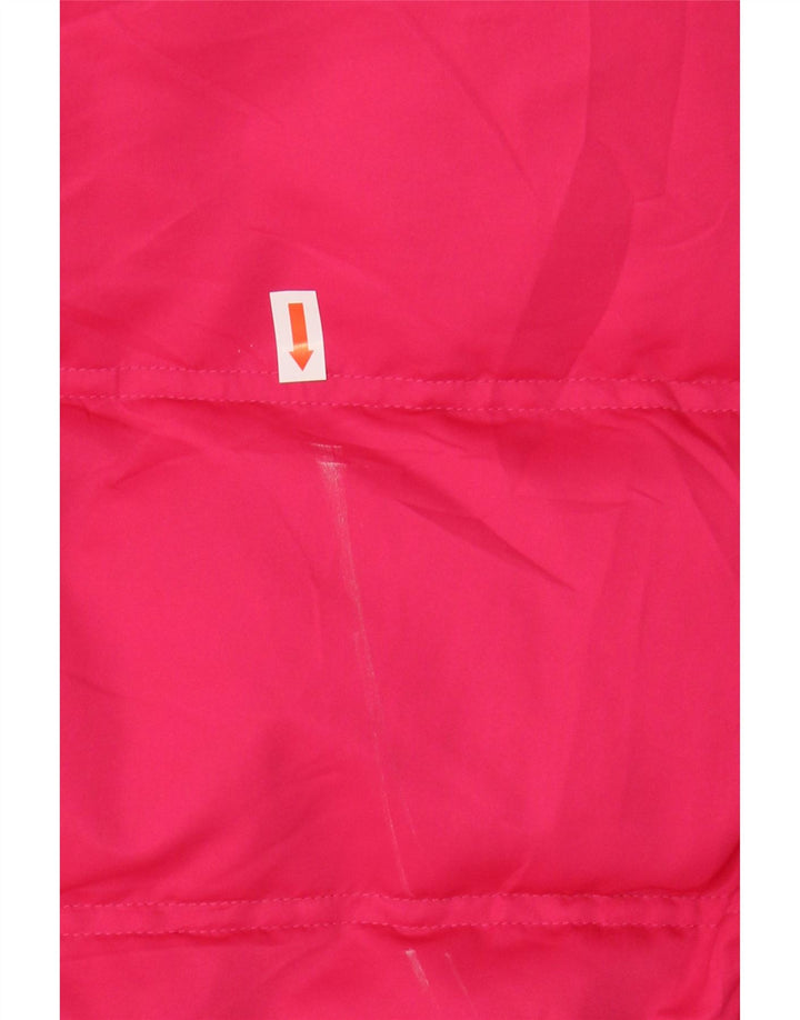 Женский утепленный жилет Adidas UK 6 XS, розовый полиэстер