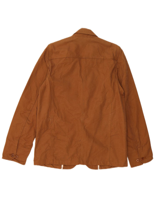 Мужской пиджак Carhartt с 3 пуговицами, Великобритания 38, средний коричневый хлопок