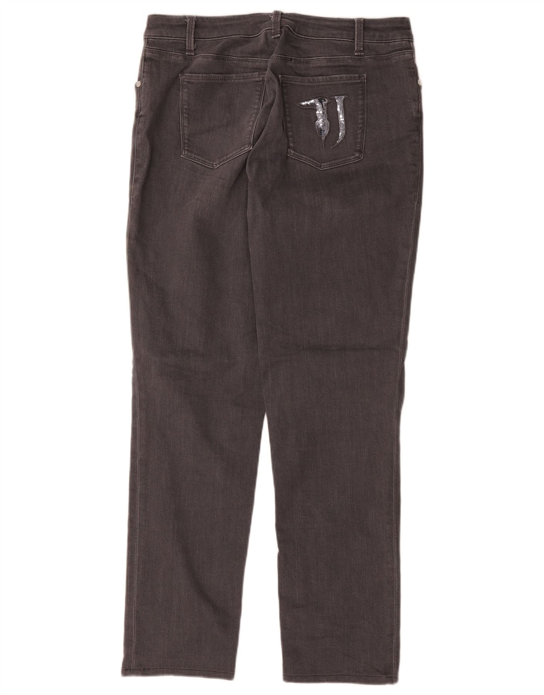 Женские прямые джинсы Trussardi W36 L29, серые, хлопок