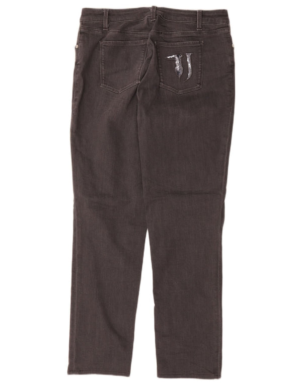 Женские прямые джинсы Trussardi W36 L29, серые, хлопок
