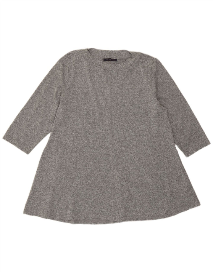 Женская блузка Marks & Spencer Top UK 20 2XL Серый полиэстер с крапинками
