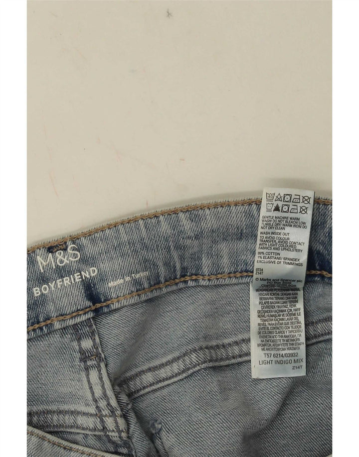 Женские зауженные джинсы Marks & Spencer UK 12 Medium W28 L27 Синие