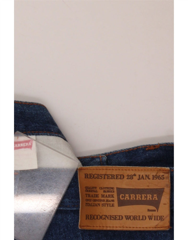 CARRERA Женская джинсовая юбка W32, большая синяя, хлопок