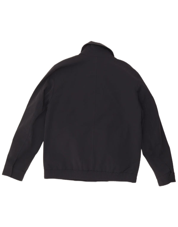 Мужская куртка-бомбер Reiss UK 40, большая, черная, полиэстер