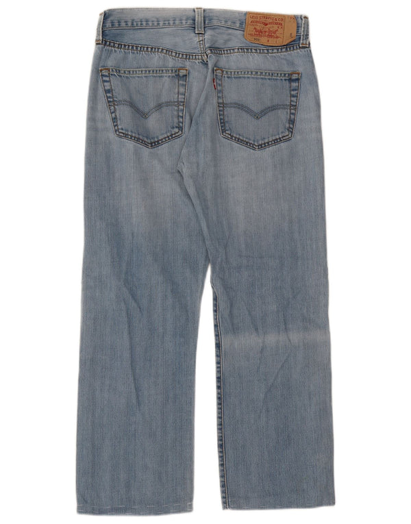 Мужские прямые джинсы Levi's 501 W31 L27 синие, хлопок