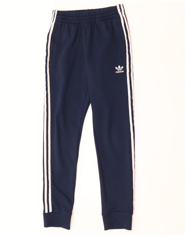 Adidas Мужские спортивные брюки Джоггеры XS Темно-синий полиэстер