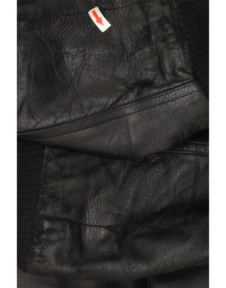 CONBIPEL Мужская кожаная куртка IT 56 XL Черная кожа
