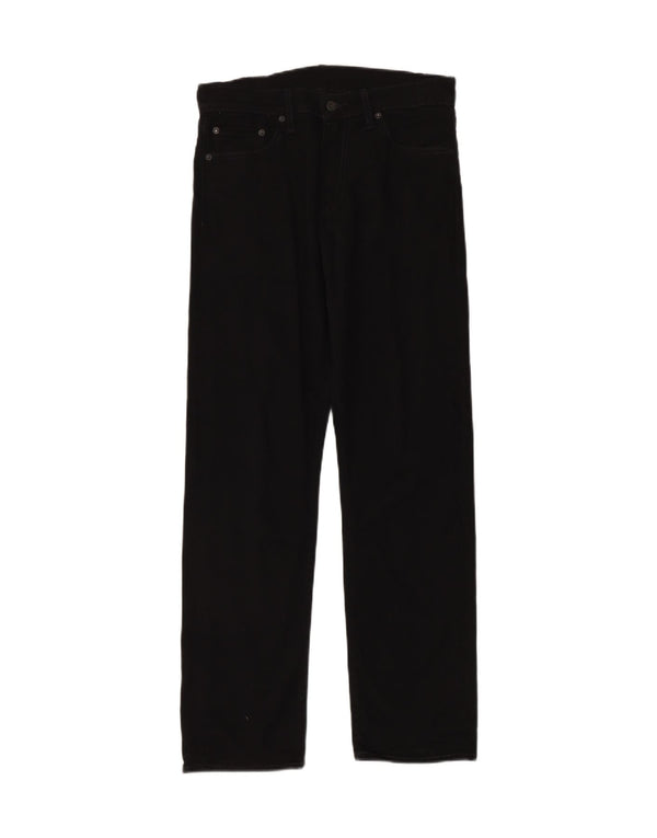 Мужские прямые джинсы LEVI'S 540 свободного покроя W31 L32, черный хлопок