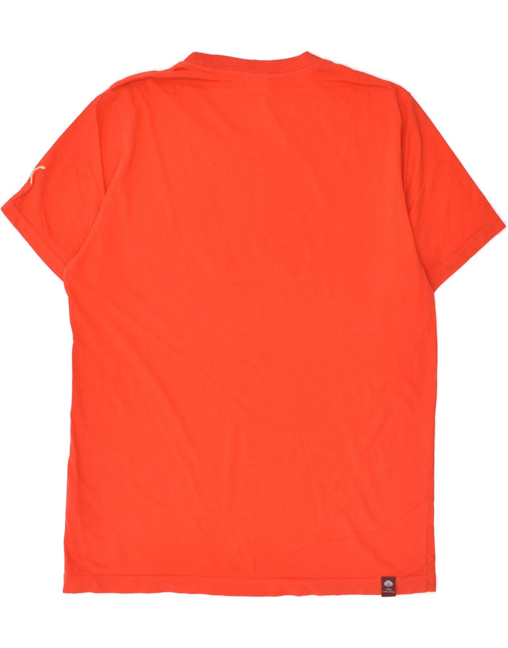 PUMA Mens T-Shirt Top Medium Red Cotton | Vintage Puma | Thrift | Second-Hand Puma | Used Clothing | Messina Hembry 