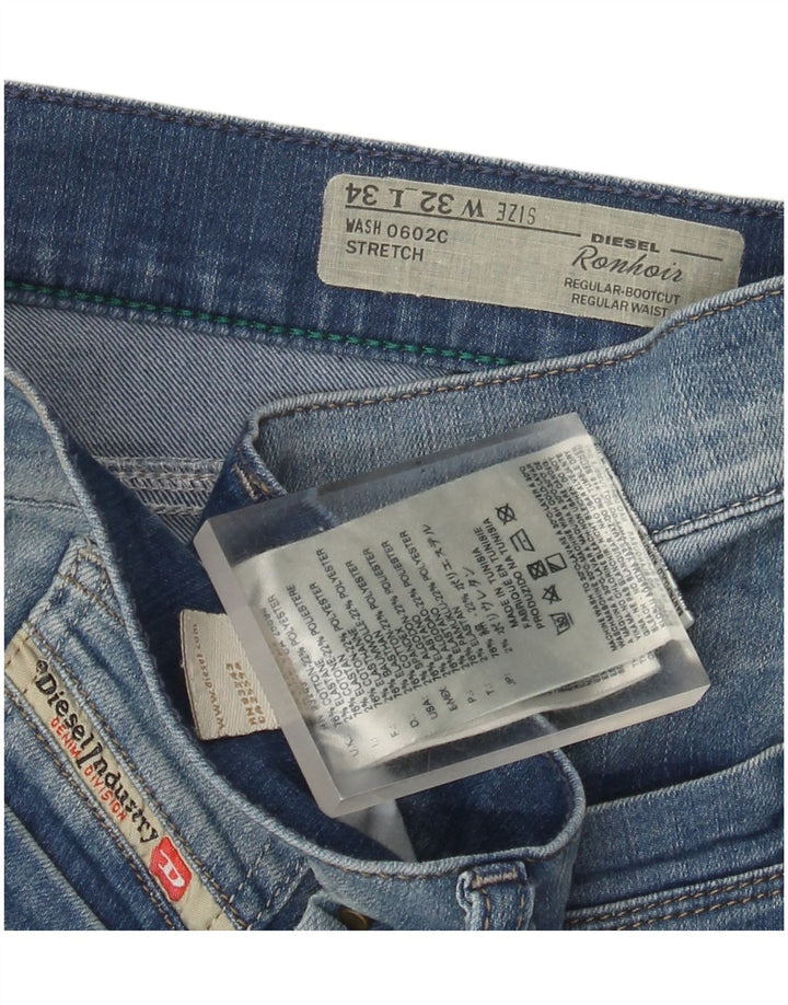 Женские джинсы Diesel Ronhoir Regular Bootcut W32 L34, синие, хлопок