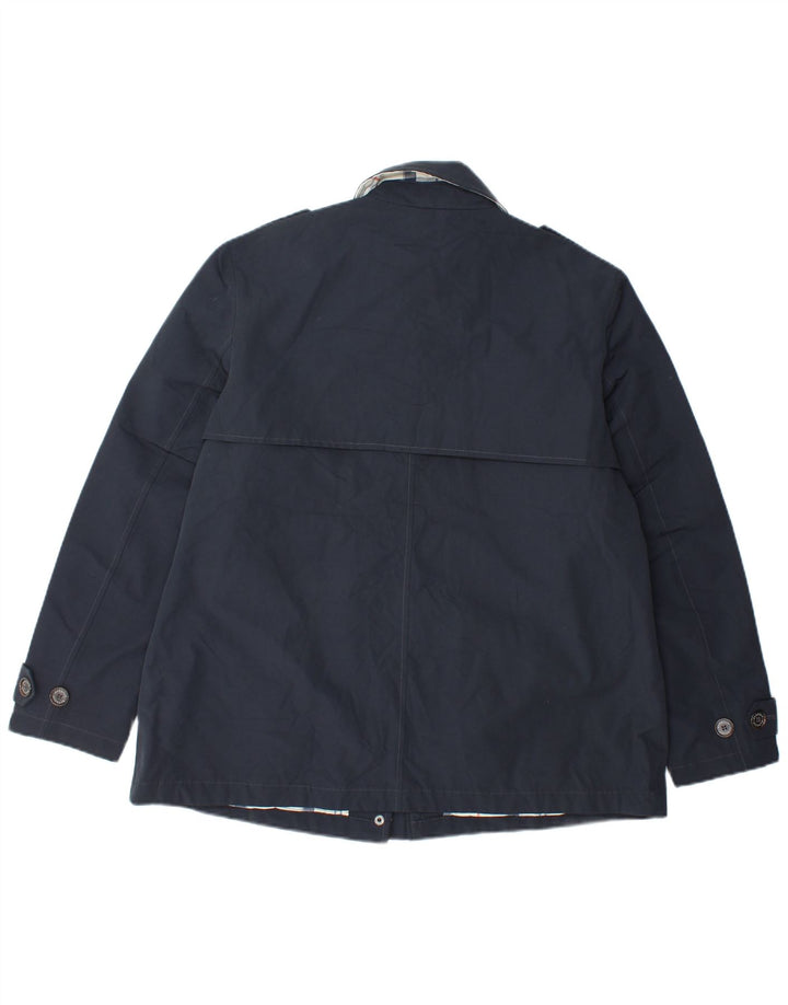 Женская куртка в стиле милитари Barbour UK 14, большая, темно-синяя, полиэстер