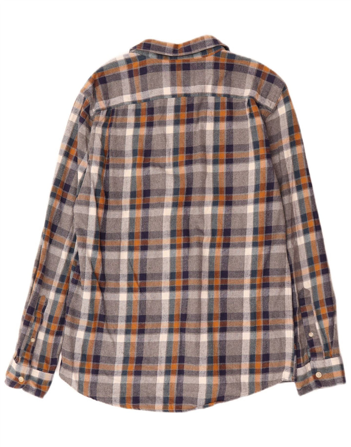 Мужская фланелевая рубашка Jack Wills, средний цвет, хлопок в клетку