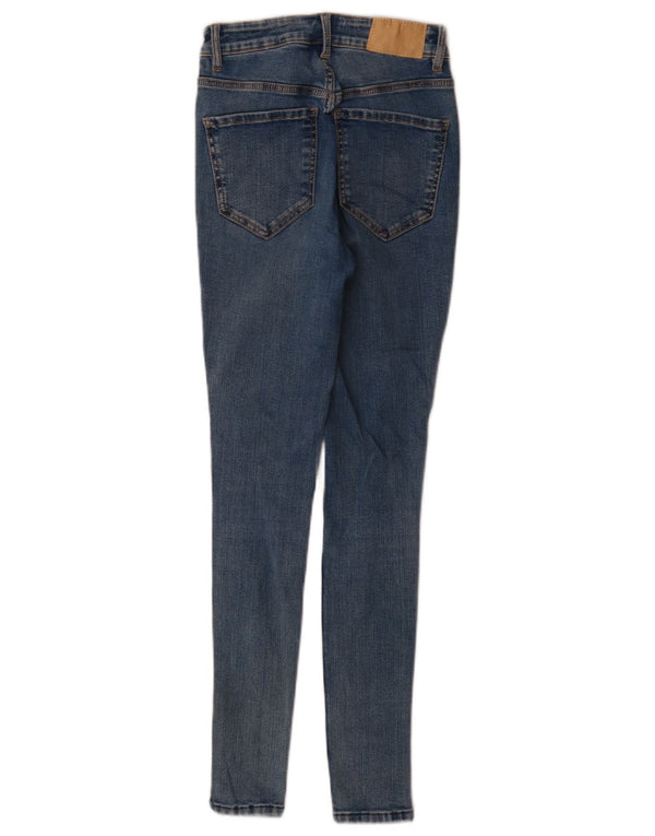 Женские джинсы скинни Zara EU 34 2XS W24 L28 синие