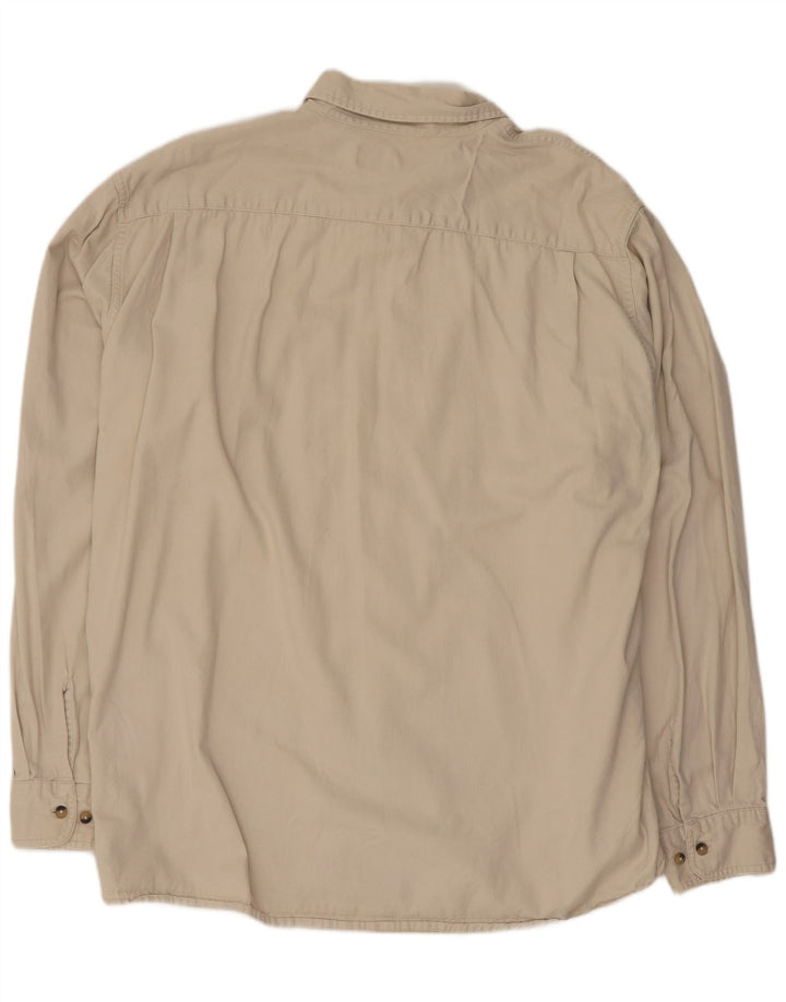 Мужская рубашка Wrangler 2XL бежевый хлопок