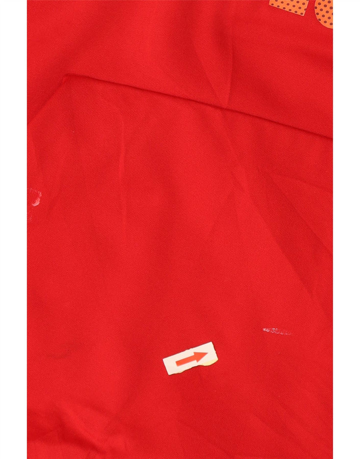 Мужская толстовка с капюшоном Nike Dri Fit, маленький красный полиэстер