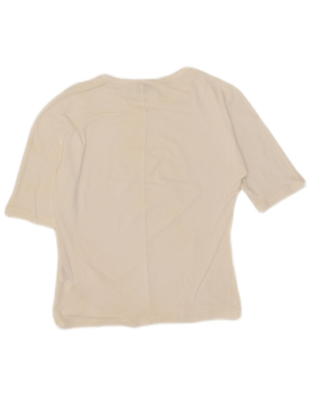 Женская футболка Max Mara Top UK 10, маленькая, белая вискоза