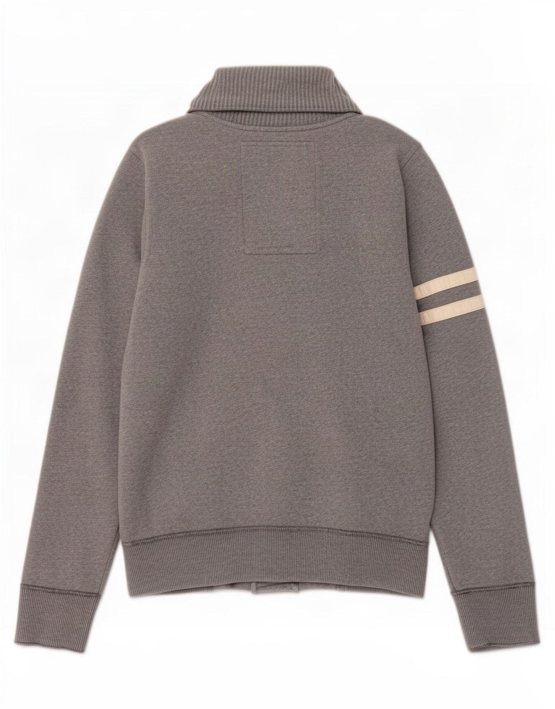 Мужская спортивная куртка Abercrombie & Fitch, большая серая хлопковая куртка