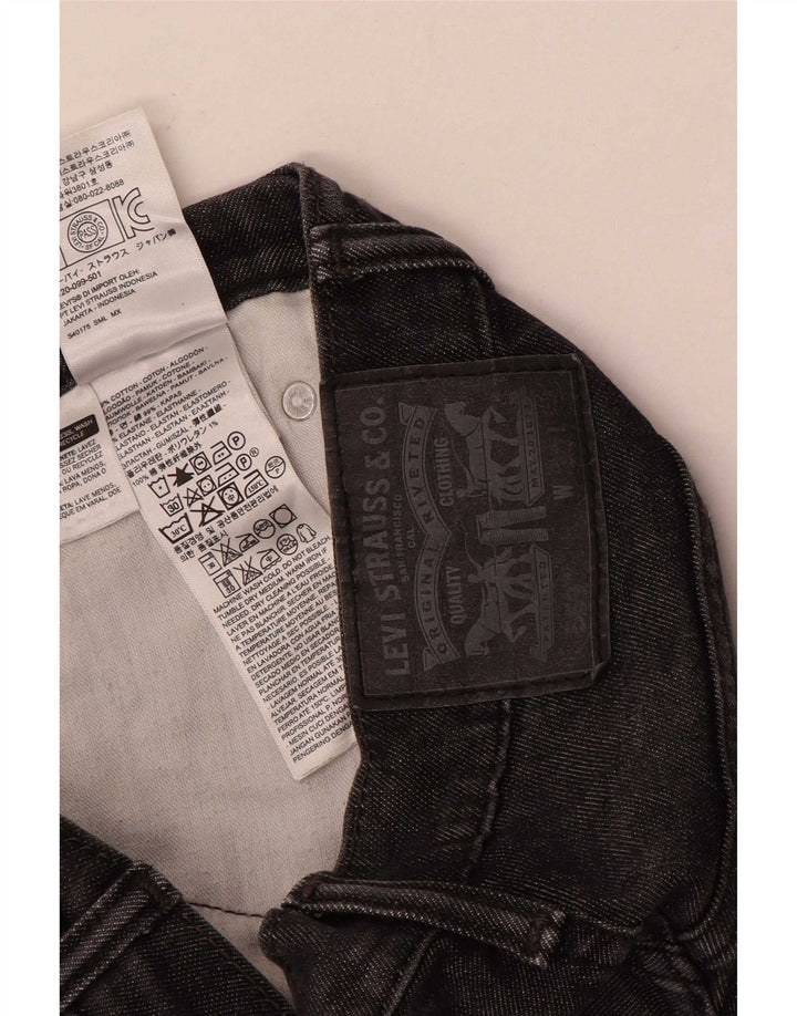 Мужские джинсовые шорты Levi's 559 W30, хлопок среднего серого цвета