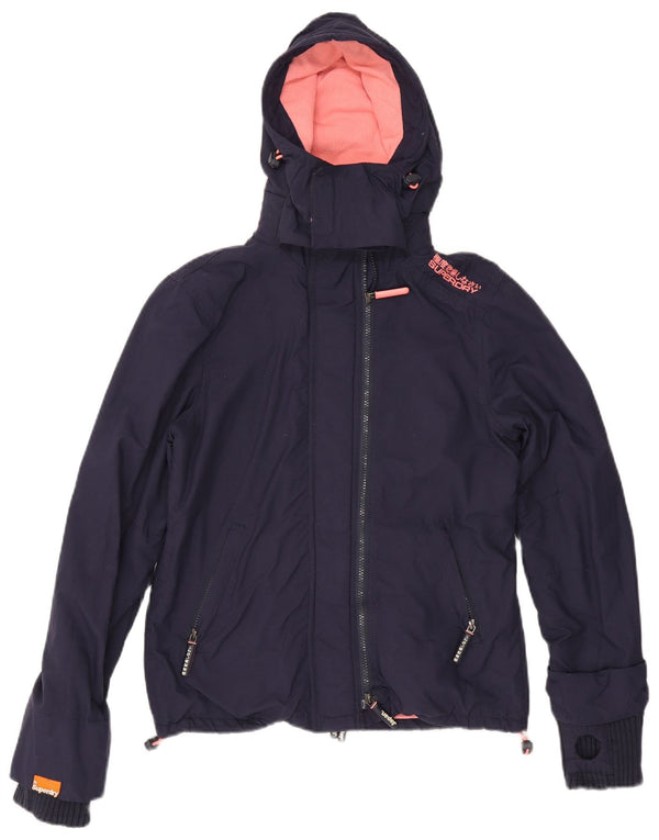 Женская ветровка Superdry The Windcheater UK 14, средний темно-синий