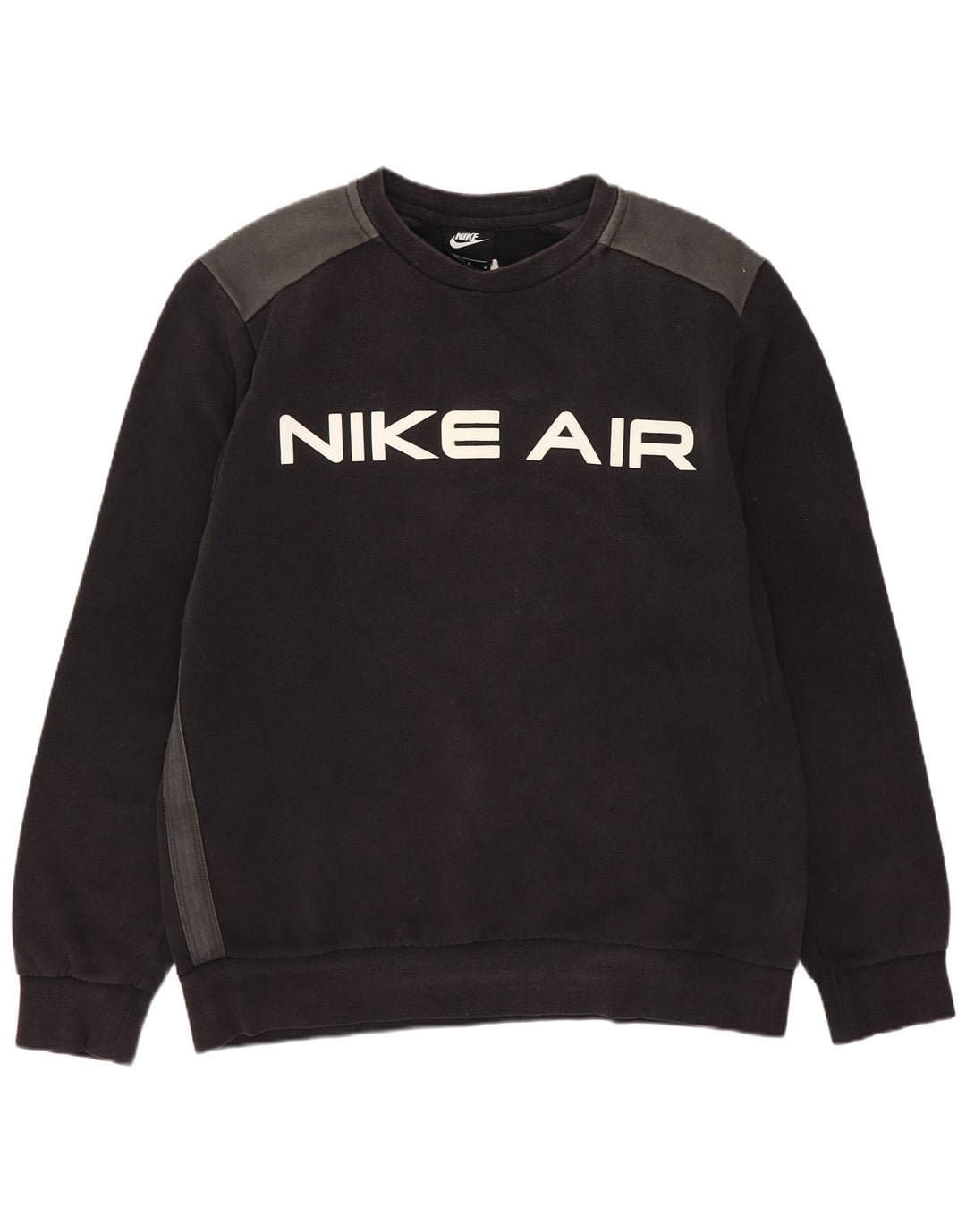 Мужской свитшот с графикой Nike, средний черный хлопковый джемпер