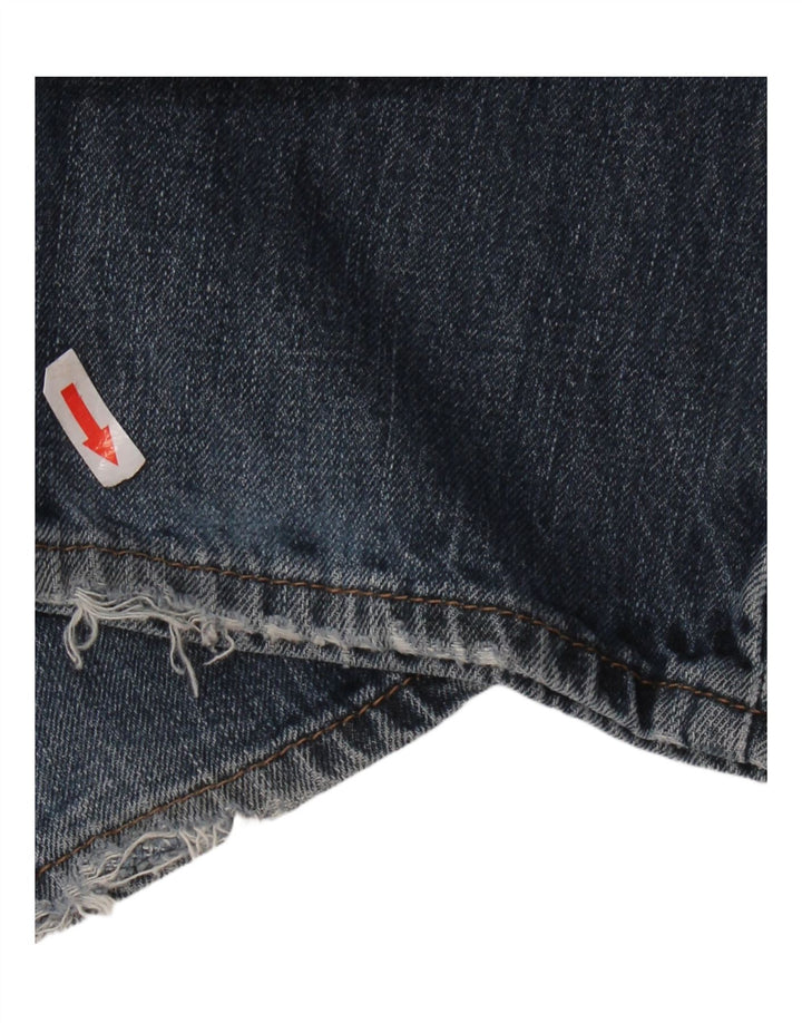 Мужские прямые джинсы CALVIN KLEIN W34 L32 синие, хлопок