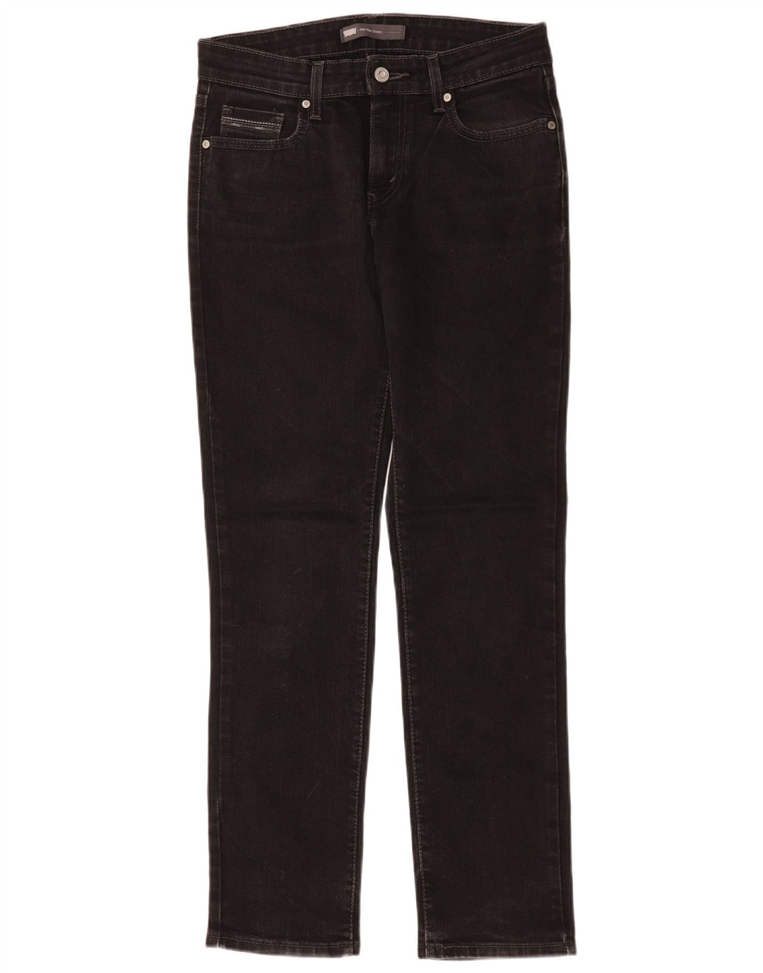 Женские джинсы скинни со средней посадкой Levi's W30 L30 черные