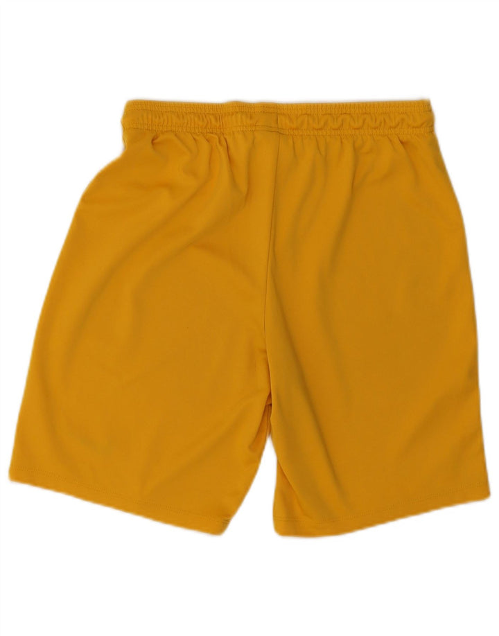Мужские спортивные шорты Nike Dri Fit из полиэстера среднего желтого цвета