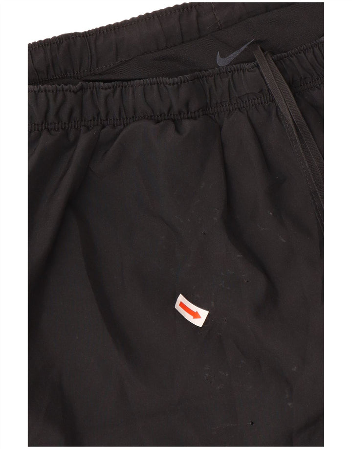 Мужские спортивные шорты Nike Dri Fit, большие черные, полиэстер
