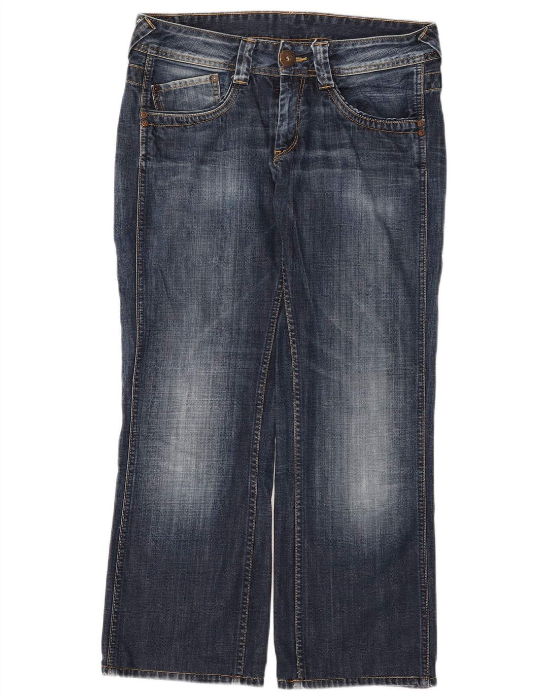 PEPE Jeans Женские свободные W31 L34 Синий хлопок