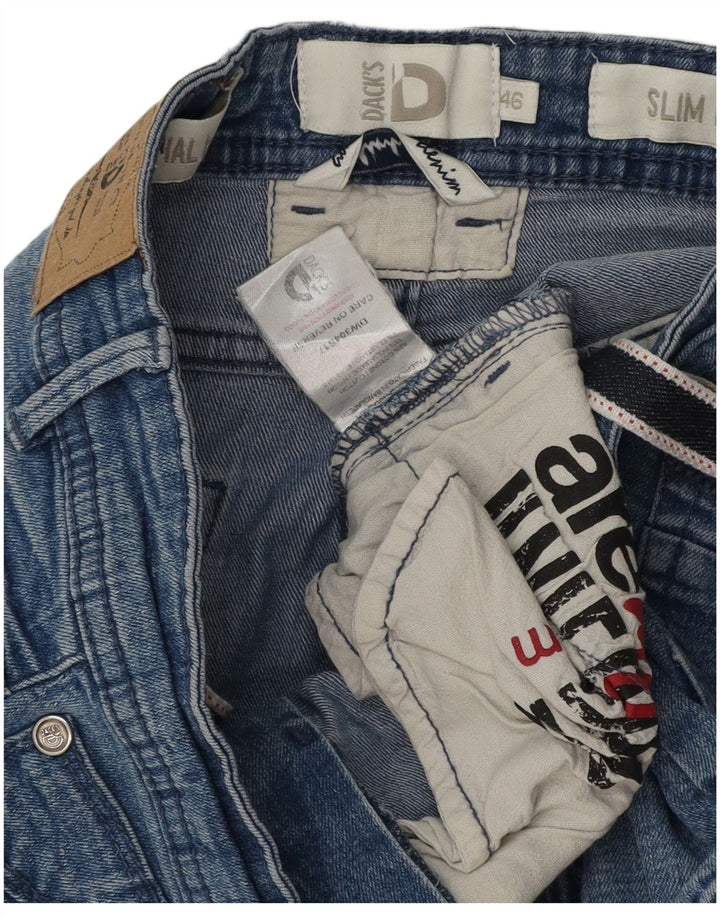 Женские джинсовые шорты Dack's Slim Fit IT 46, большие W30, синие, хлопок