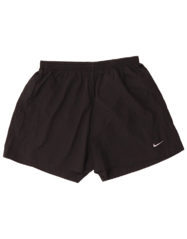 Женские спортивные шорты NIKE Dri Fit UK 14, средние, черные