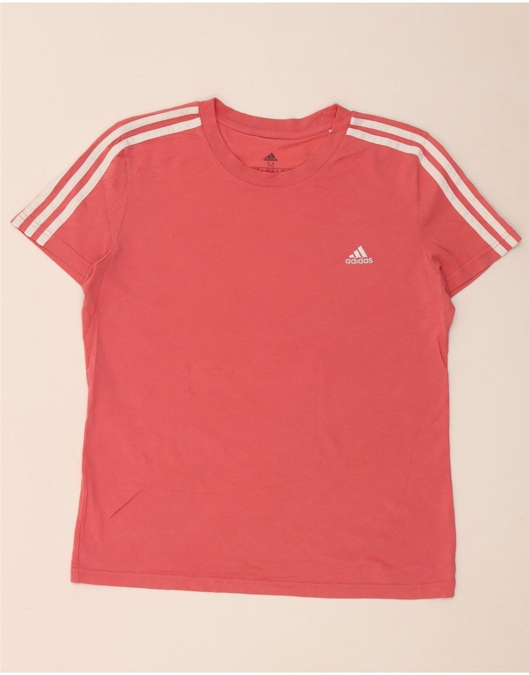 Женская футболка с рисунком Adidas Top UK 12/14 Средний розовый