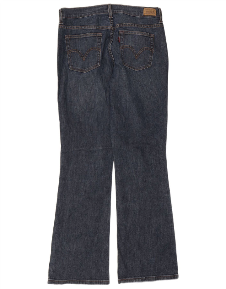 Женские джинсы Levi's 515 Bootcut US 8, средние W30 L31, темно-синие, хлопок
