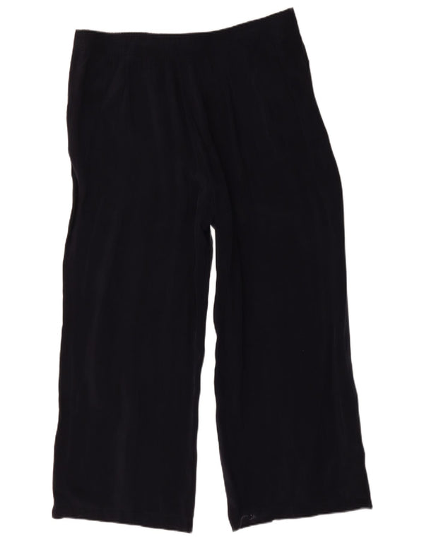 Женские повседневные широкие брюки Marks & Spencer UK 18 XL W36 L29 Темно-синие