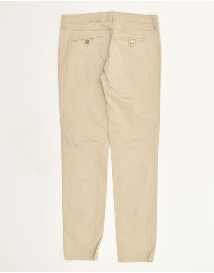 MASSIMO DUTTI Womens Slim Fit Chino Trousers EU 34 2XS W30 L29 Beige | Vintage Massimo Dutti | Thrift | Second-Hand Massimo Dutti | Used Clothing | Messina Hembry 