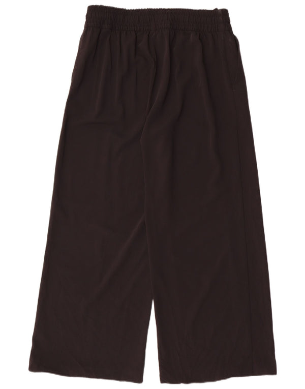 Женские повседневные широкие брюки Marks & Spencer UK 12, средние W32 L28, черные