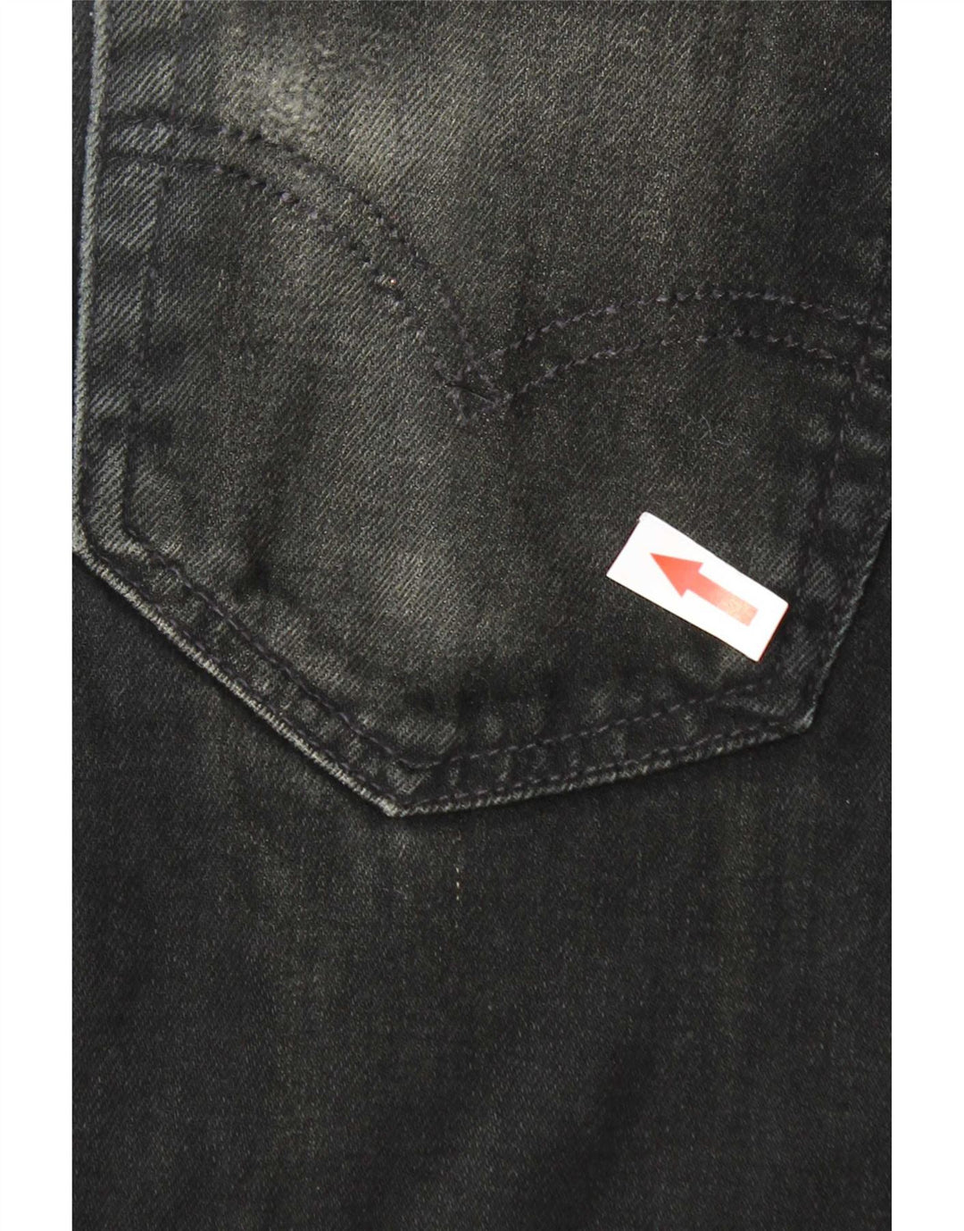 Мужские узкие джинсы Levi's W31 L32 Серые хлопковые