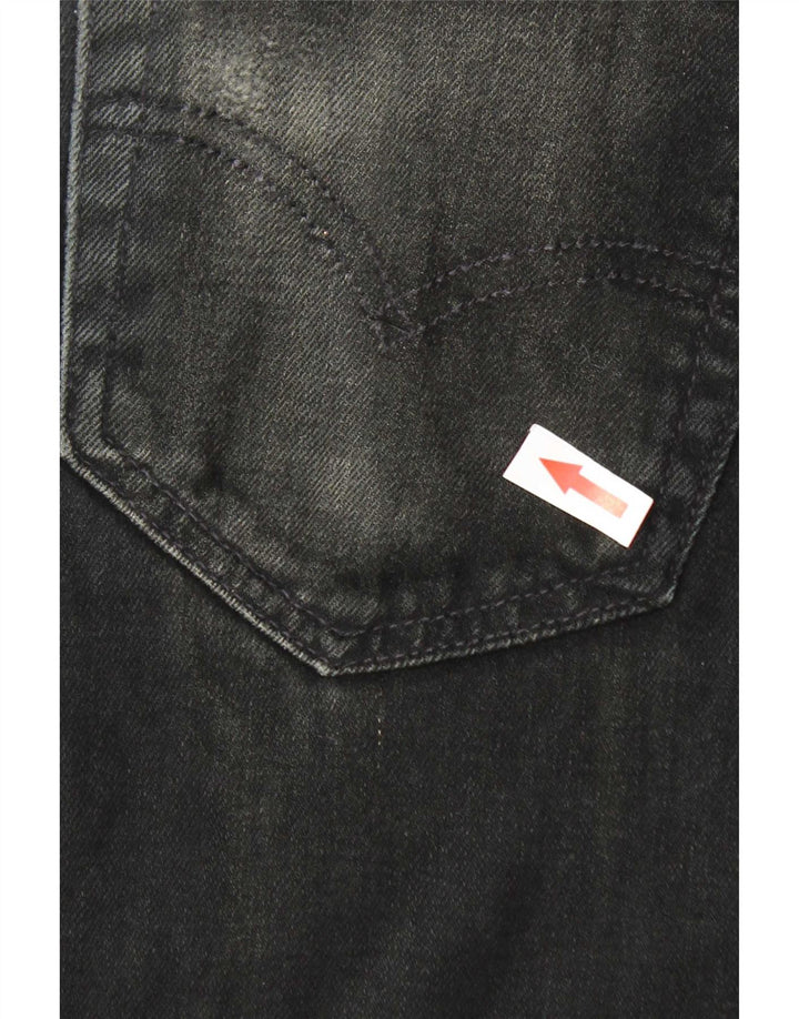 Мужские узкие джинсы Levi's W31 L32 Серые хлопковые
