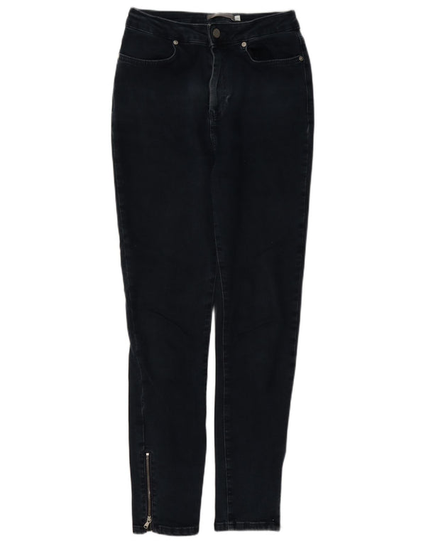 Женские джинсы скинни с высокой талией MINT VELVET UK 10, маленькие W26 L27, темно-синие