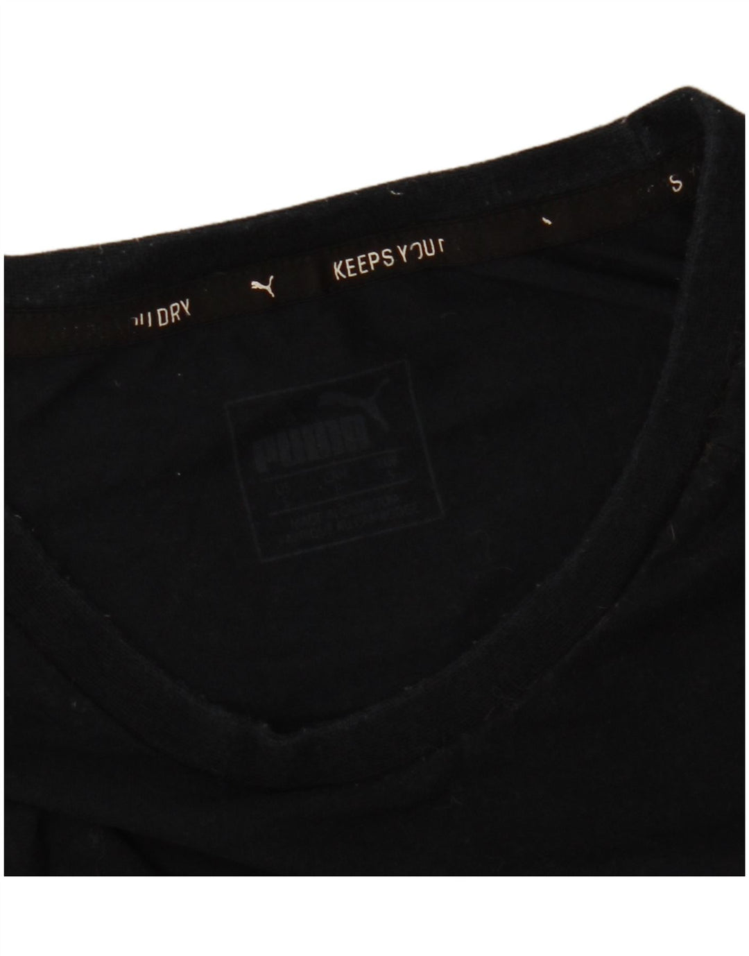 Мужская футболка Puma, маленькая, черная