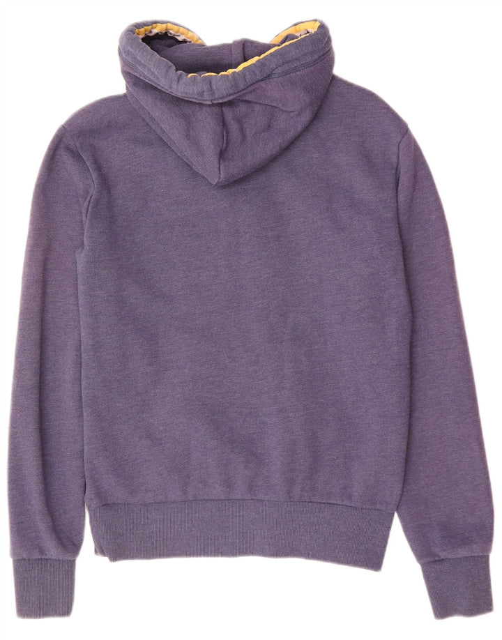 SUPERDRY Мужской джемпер с капюшоном с рисунком, маленький, темно-синий, полиэстер