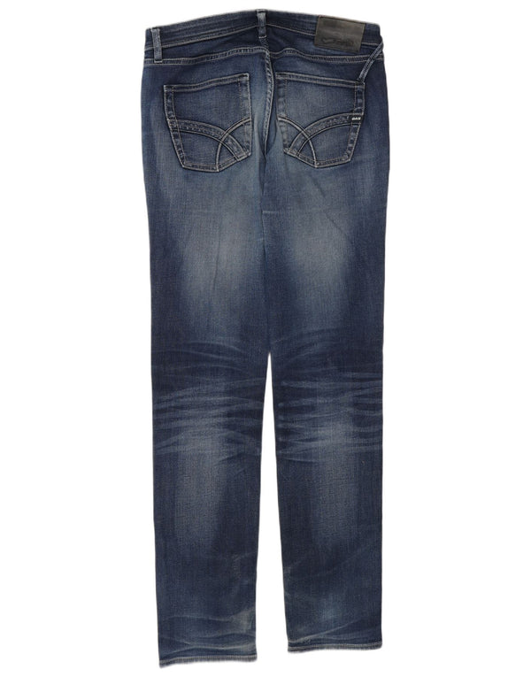 Мужские джинсы Gas Albert Slim W32 L34, синий хлопок