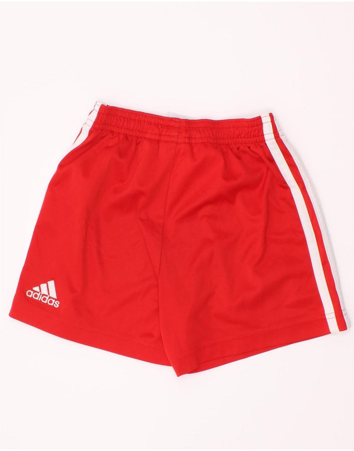 Спортивные шорты Adidas Boys Liverpool с графическим рисунком 3-4 года, красный полиэстер