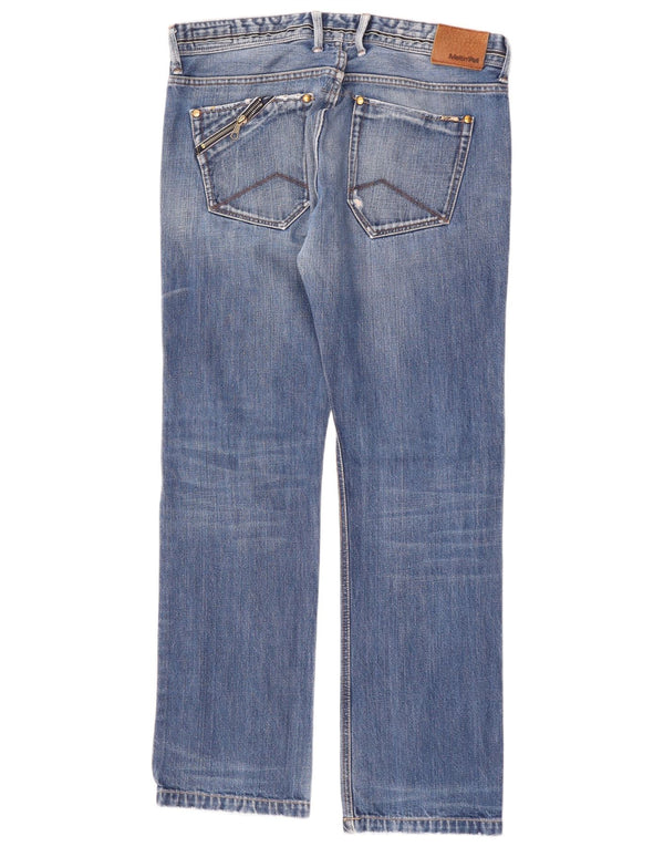 Мужские прямые джинсы MELTIN' POT W36 L34, синий хлопок