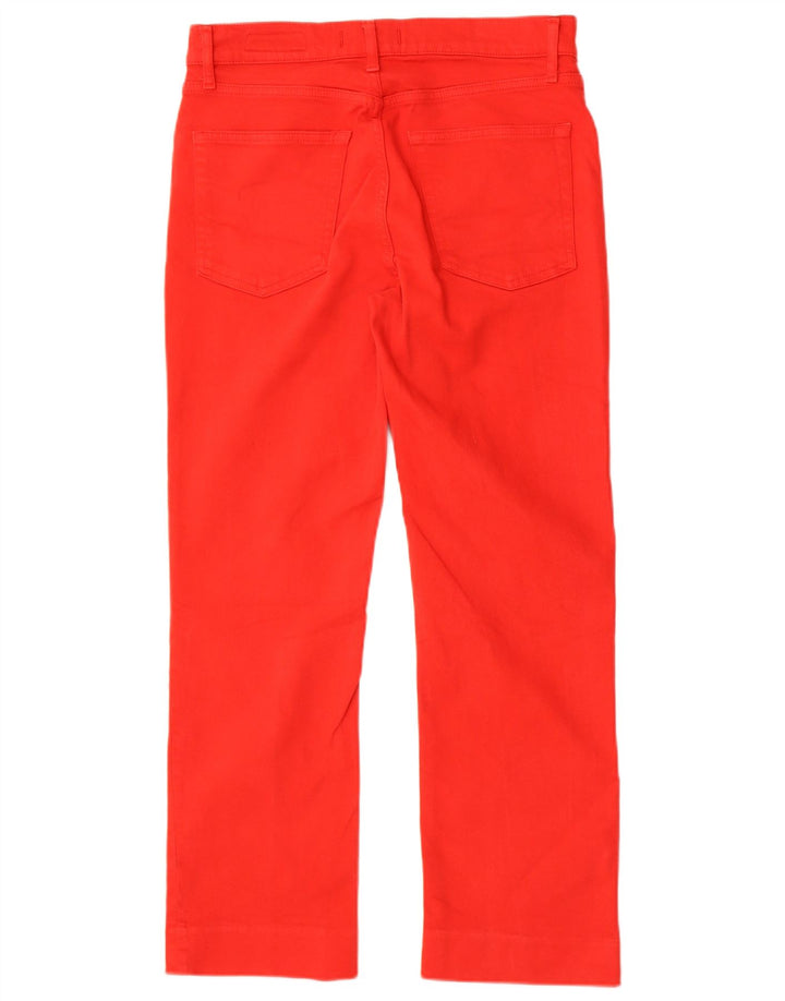 Женские прямые джинсы Zara EU 40 Medium W30 L27, красный хлопок