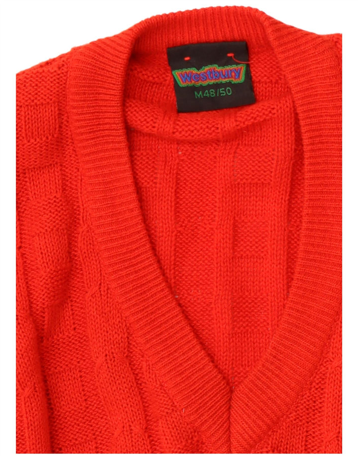 WESTBURY Мужская майка безрукавка IT 48/50 Средний Красный